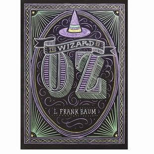 Puffin 童话故事 百年经典 弗兰克鲍姆 英文原版 绿野仙踪 插图版 Wizard Chalk：The 儿童文学 预售 毛边书