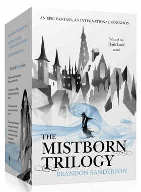 预售 英文原版 迷雾之子 三部曲 Mistborn Trilogy Boxed Set 英文原版 Brandon Sanderson 魔法世界 奇幻探险