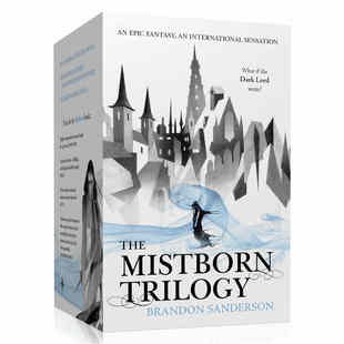 预售 英文原版 迷雾之子 三部曲 Mistborn Trilogy Boxed Set 英文原版 Brandon Sanderson 魔法世界 奇幻探险