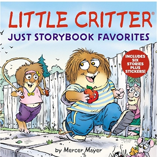 预售 英文原版 小怪物6个故事合集 附贴纸 儿童绘本 i can read Little Critter Just Storybook Favorites