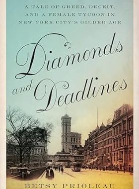 现货 英文原版 Diamonds and Deadlines: A Tale of Greed, Deceit, and a Female Tycoon in New York City's Gilded Age 钻石与*