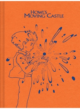 预售 英文原版 吉卜力工作室《哈尔的移动城堡》笔记本 Studio Ghibli Howl's Moving Castle Notebook