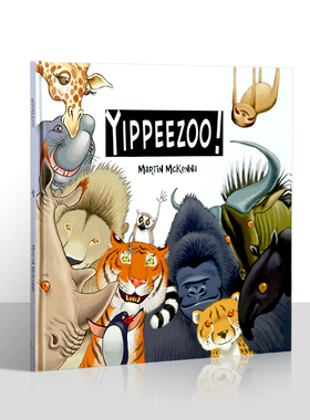 现货 英文童书  开心动物园（1册）  Yippeezoo  [GSTS]