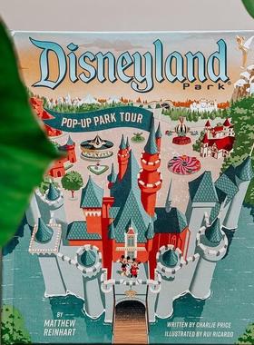 现货 英文原版 迪斯尼乐园 快闪公园之旅 立体书 Disneyland Pop Up Park Tour Matthe