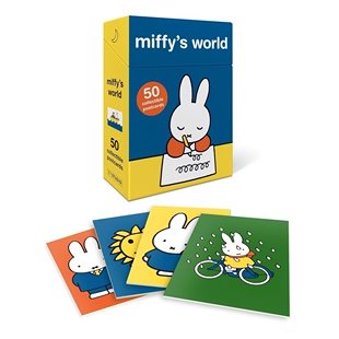 预售 英文原版 米菲的世界：50张收藏明信片 Miffy's World: 50 Collectible Postcards