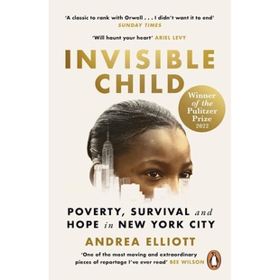 预售 英文原版 看不见的孩子 普利策非小说奖得主 Invisible Child Andrea Elliott 纪实文