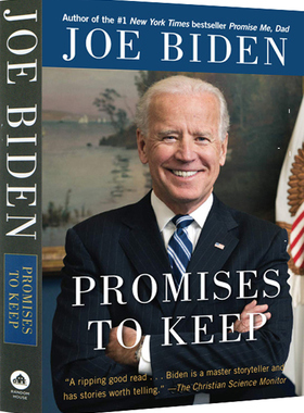 预售【外图英文原版】拜登自传信守诺言 Promises to Keep On:Life and Politics 乔·拜登传记 Joe Biden 自传回忆录