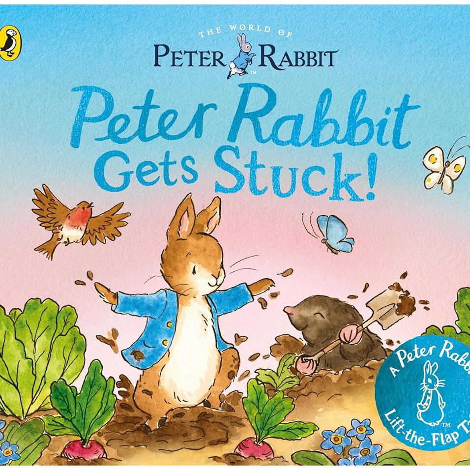预售 英文原版 The World of Peter Rabbit Peter Rabbit Gets Stuck 彼得兔被困住了