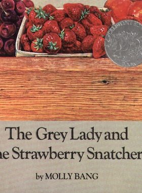 现货 英文原版 The Grey Lady and the Strawberry Snatcher 灰娘子和草莓掠夺者