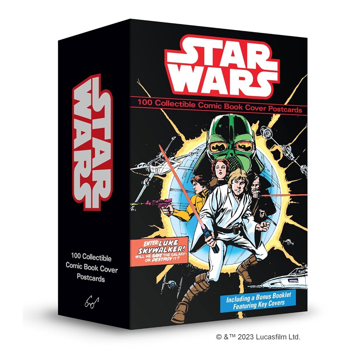 预售 英文原版 星球大战 100 收藏漫画书封面明信片 Star Wars 100 Collectible Comic Book Cover Postcards