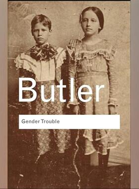 预售 英文原版 Gender Trouble 性别烦恼：女权主义和身份的颠覆（平装）