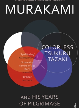 现货 英文原版 村上春树 Colorless Tsukuru Tazaki and His Years of Pilgrimage 没有色彩的多崎作和他的巡礼之年