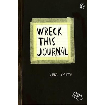 现货 英文原版 做了这本书 正版 Wreck This Journal 快乐大本营何炅重磅推荐 一本颠覆传统的创意书