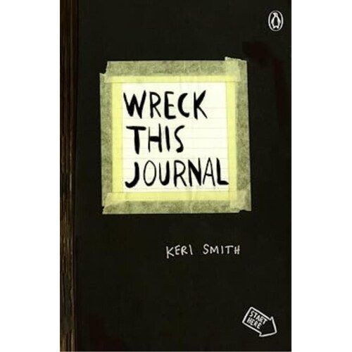 现货 英文原版 做了这本书 正版 Wreck This Journal 快乐大本营何炅重磅推荐 一本颠覆传统的创意书