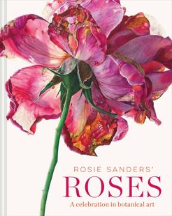 预售 英文原版 罗西·桑德斯的玫瑰Rosie Sanders'Roses 植物学艺术插画画册 水彩植物花卉插画图案集 美术临摹