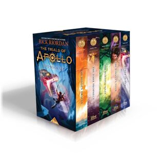Apollo Paperback 英文原版 5本书平装 现货 审判 the Trials Set Boxed 5book 盒装 阿波罗