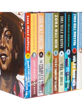 预售 英文原版 佐拉·尼尔·赫斯顿  平装盒装全10册 Zora Neale Hurston Boxed Set