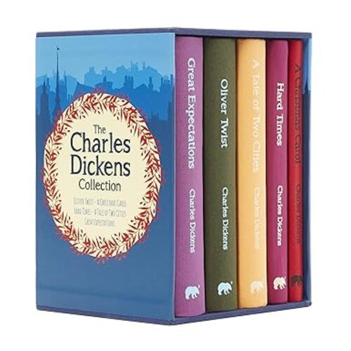 现货 英文原版 查尔斯 狄更斯 5卷盒装版 豪华收藏版 The Charles Dickens Collection