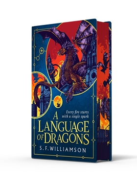 预售 英文原版 龙之语言 精装刷边版 第一部 A Language of Dragons  青少年奇幻读物