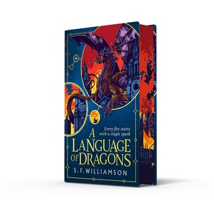 预售 英文原版 龙之语言 精装刷边版 第一部 A Language of Dragons  青少年奇幻读物