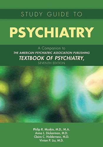 预售【外图英文原版】Study Guide to Psychiatry 精神病学学习指南:美国精神病学协会出版精神病学教科书的指南