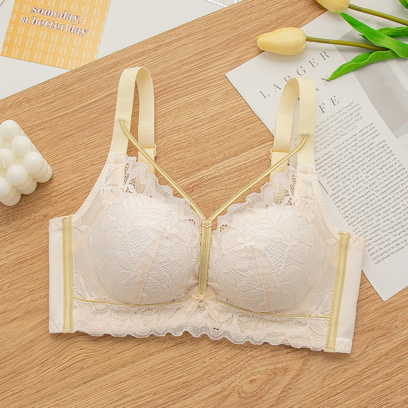 都市丽人性感中厚款收副乳美胸带文胸