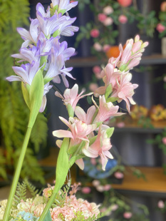 重瓣晚香玉仿真花玉簪花家居插花玄关造景装饰摆设花婚庆白色花枝