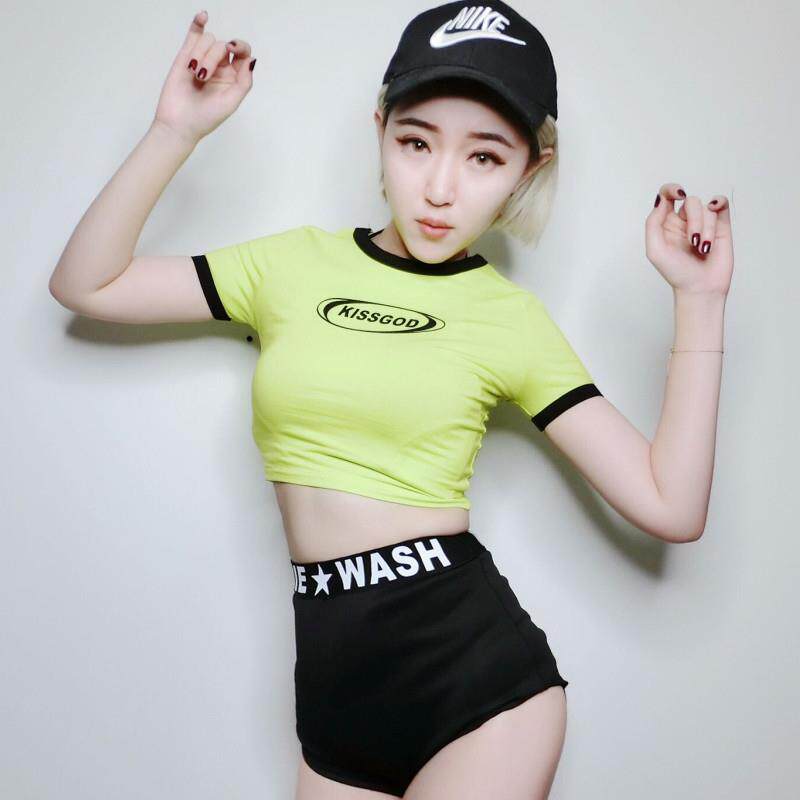 DS costume suit atmosphere Lead dancer clothing Dance team Jazz group Stage costume Fluorescent Green new pattern jacketin the Women's clothing/Boutique , Costume/National costume/Stage costumes , National costume/Costumes  category - from Buy2taobao.com to provide professional Taobao agent buy service