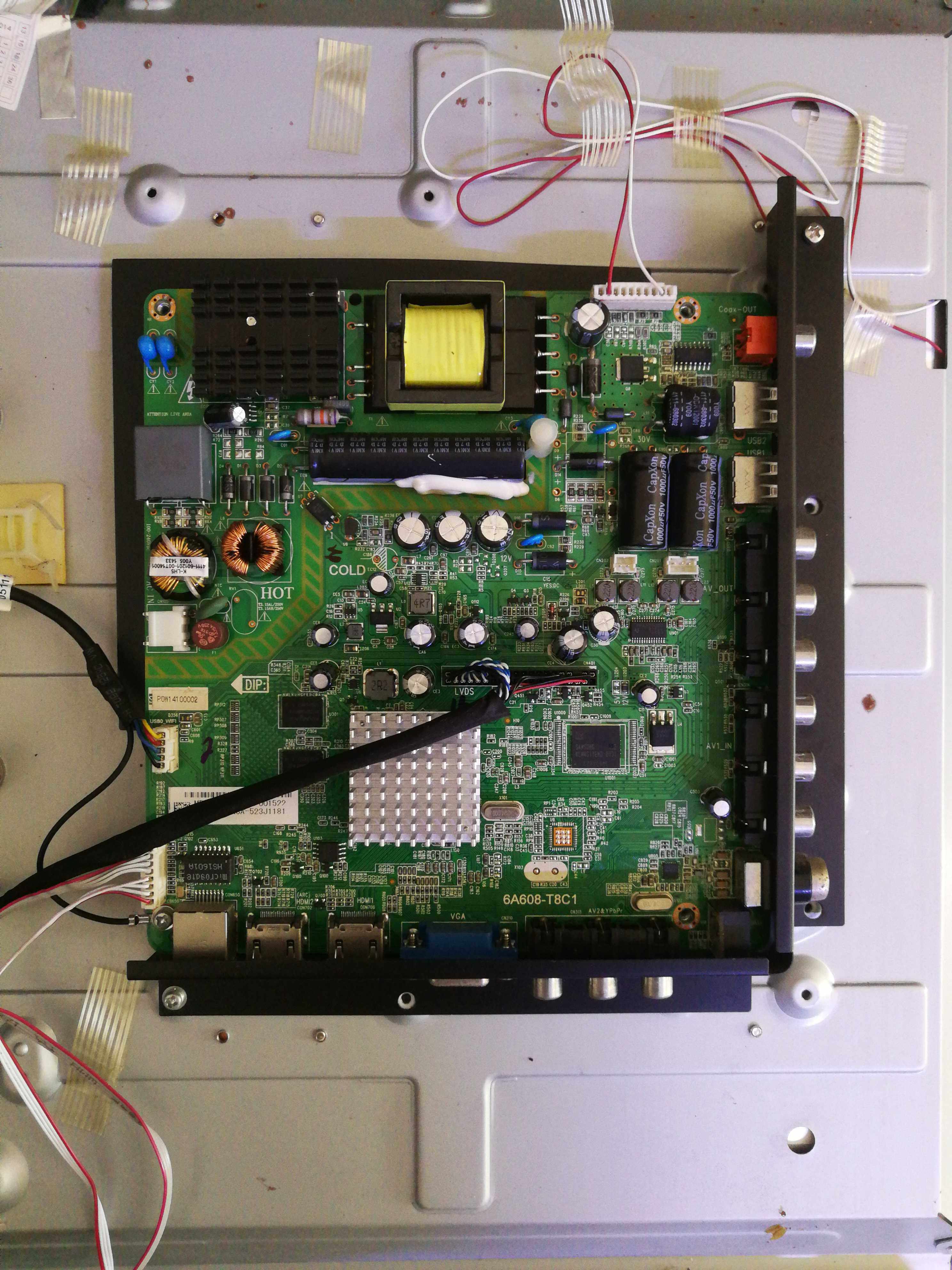 精修TCL LE32D59 LE42D59主板 6A608-T8C1 4715-A608T8-A2233K01