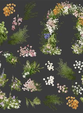 婚礼花艺设计psd素材婚庆设计效果图设计师做图支持来图定做婚礼