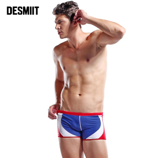 低腰性感海边专业泳衣度假泳池派对游泳裤 平角泳裤 男士 desmiit