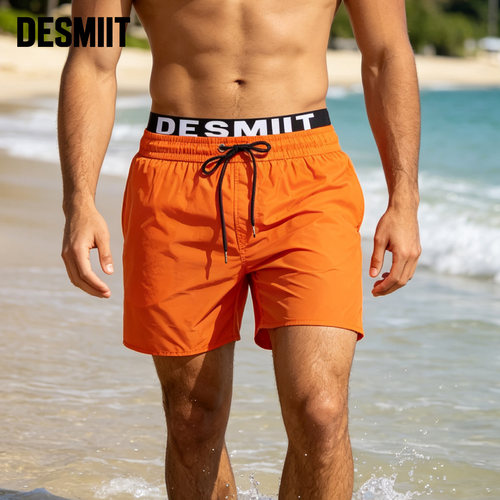 desmiit可下水沙滩裤速干泳裤