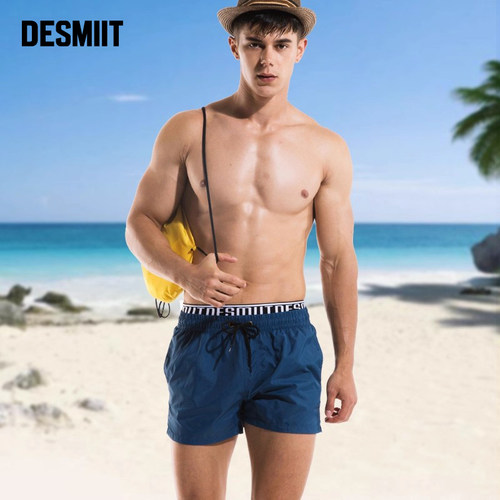 desmiit男士可下水滩裤运动短裤