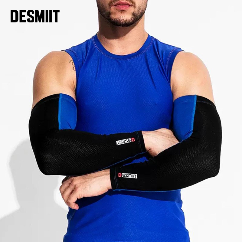 desmiit 运动护肘护腕防抽筋透气护臂骑行跑步健身袖套护具两套装,运动/瑜伽/健身/球迷用品,其他运动护具,淘宝优惠券,粉丝福利购,淘宝优惠卷