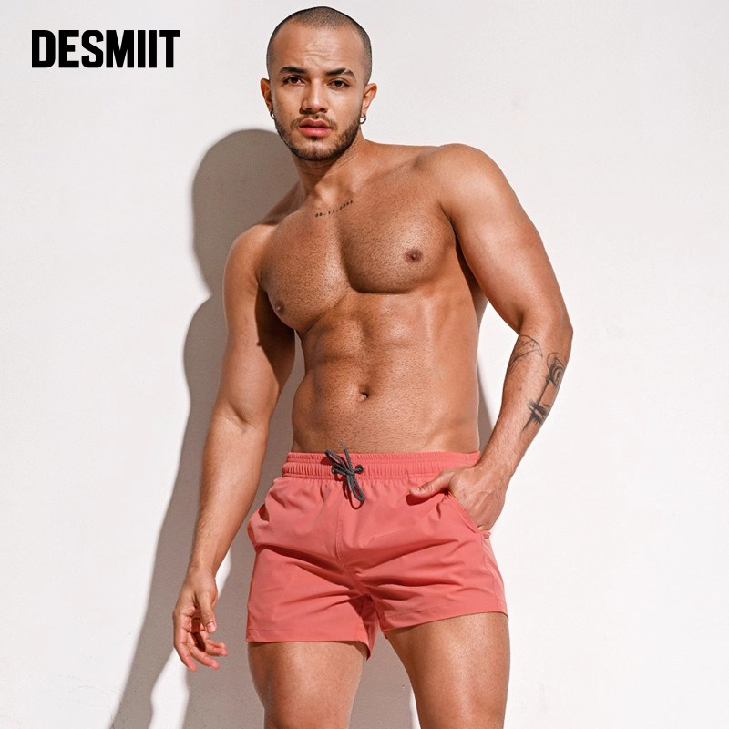 desmiit 男士宽松运动速干泳裤可下水沙滩裤休闲款游泳裤冲浪短裤,运动/瑜伽/健身/球迷用品,男士泳衣,淘宝优惠券,粉丝福利购,淘宝优惠卷