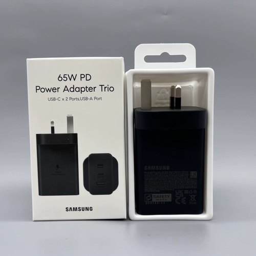 适用三星65W原装UK英规充电器s22U s23ultra tabs7 S8 S9U等手机平板氮化镓充电头线