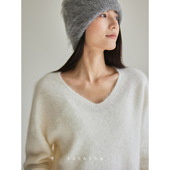 人手一件刚需V领拉毛羊绒羊毛打底衫 Vitatha番塔塔 软乎乎