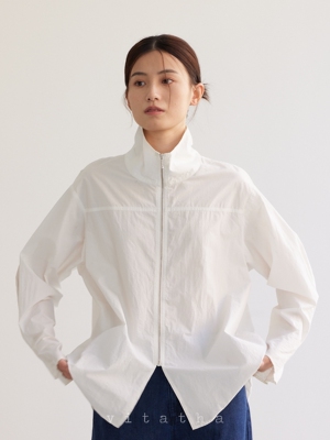 Vitatha番塔塔极简拉链衬衫