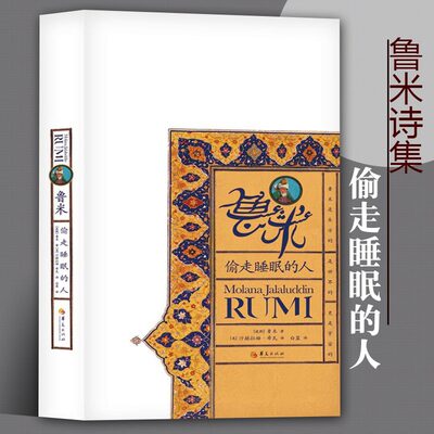 鲁米 偷走睡眠的人 鲁米 著 诗集 波斯伊斯兰教苏菲派圣哲、诗人 宗教家 东方诗人 华夏出版社 图书籍D