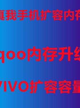 真我 iqoo vivo 扩容 内存升级 X70 X7PRO z1 neo2t neo s10 s12