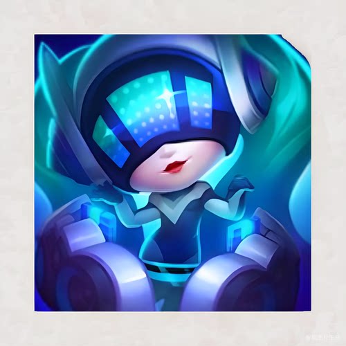 league of legends国际服DJ娑娜琴女手办头像 官方正品美服代购