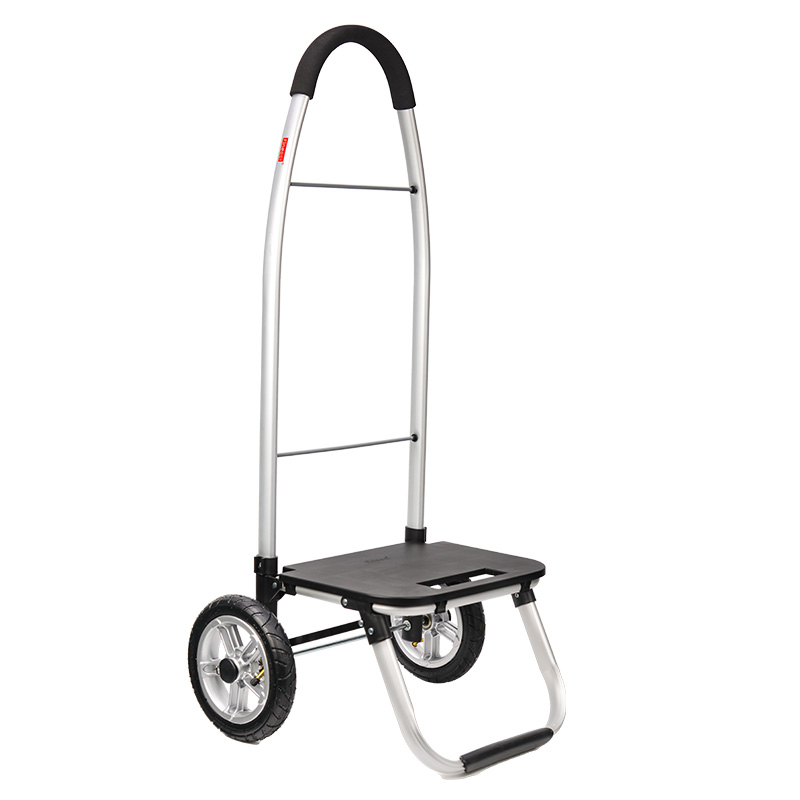 快递致丽生活铝合金可折叠小拉车