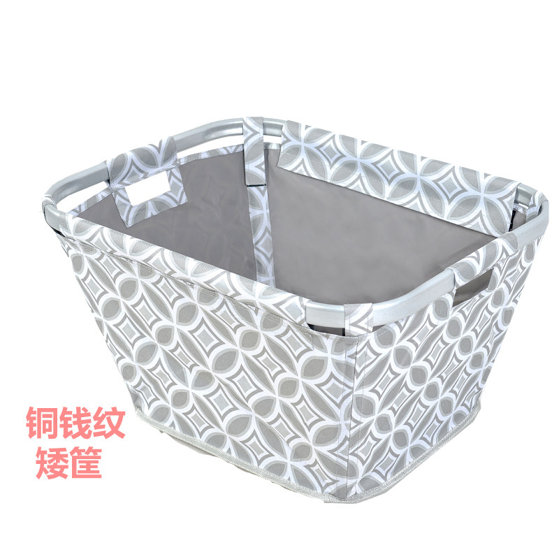 致丽生活脏衣篮折叠脏衣服收纳筐牛津布防水洗衣篮浴室大号脏衣篓