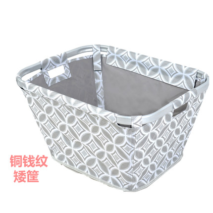 致丽生活脏衣篮折叠脏衣服收纳筐牛津布防水洗衣篮浴室大号脏衣篓