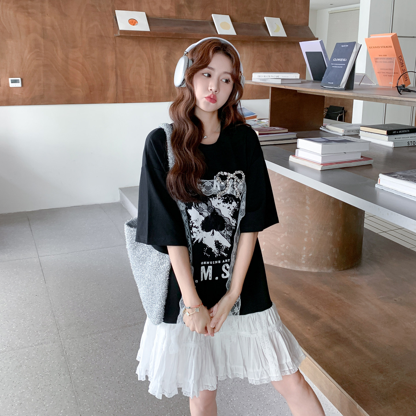 黑色连衣裙女2026新款夏季韩系