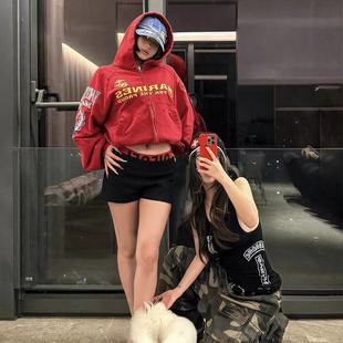 GRAILZ LEARL PROJECT G/R水洗解构拼接连帽刺绣印花卫衣外套男女