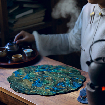 双姊妹中式布艺茶席新中式