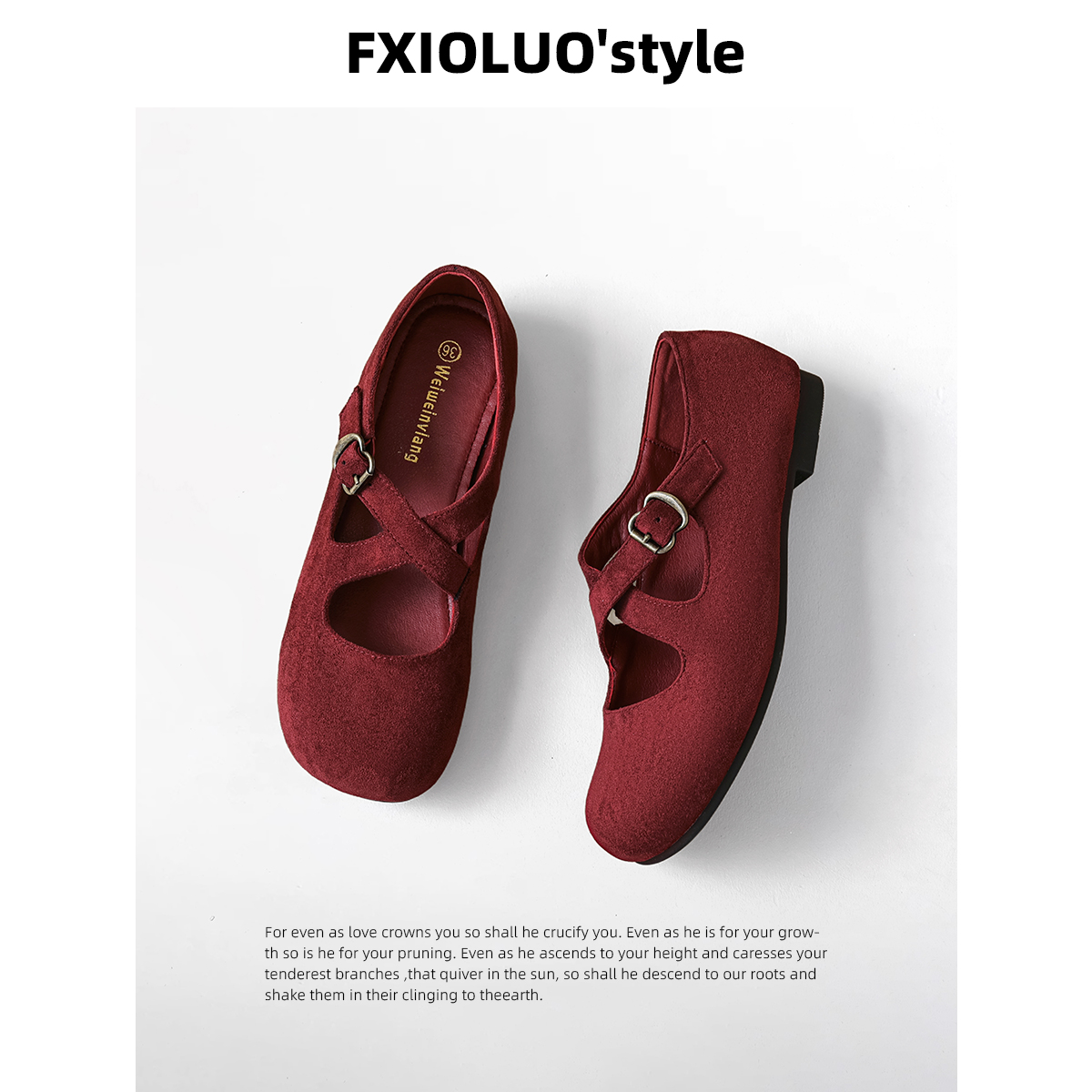 芭蕾鞋复古圆头浅口单鞋女