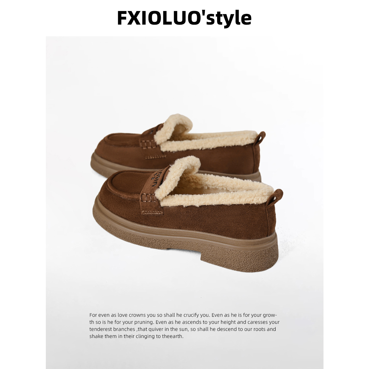 复古英伦风小皮鞋雪地靴保暖棉鞋