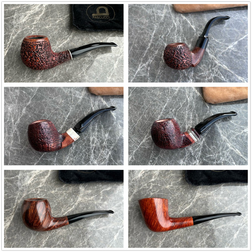 意大利帕斯库奇手工石楠根烟斗